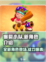 爆裂小队新角色介绍介绍