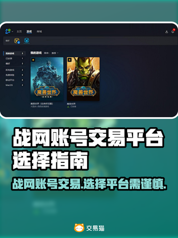 战网账号交易平台有哪些？魔兽世界玩家必看🔥截图1