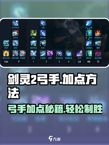 剑灵2🔥弓手加点秘籍，轻松制胜的秘诀在这里！截图1