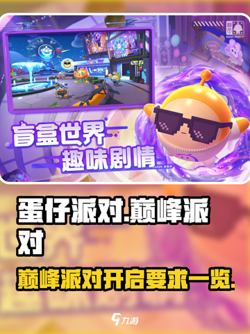 蛋仔派对巅峰派对怎么开启介绍截图1