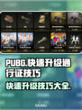 PUBG通行证快速升级🔥技巧来了！⚡