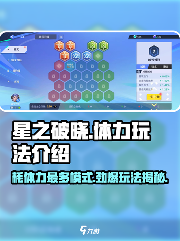 星之破晓🔥耗体力最多模式揭秘！体力玩法全攻略🎉截图1
