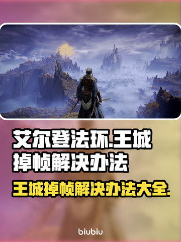 艾尔登法环王城掉帧？这一招搞定！🔥🎮截图1
