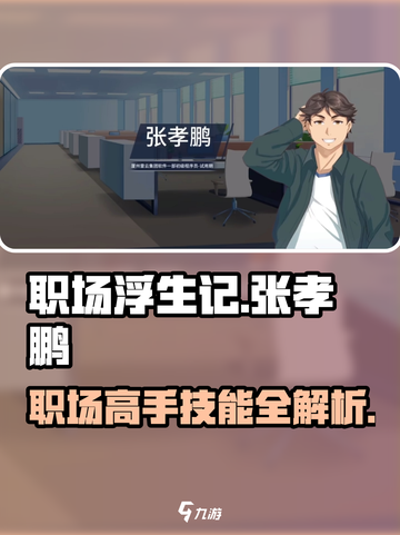 职场浮生记：张孝鹏技能大起底，职场如游戏⚡🔥截图1