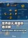 世界启元商业中心大揭秘🔥游戏玩家必看！