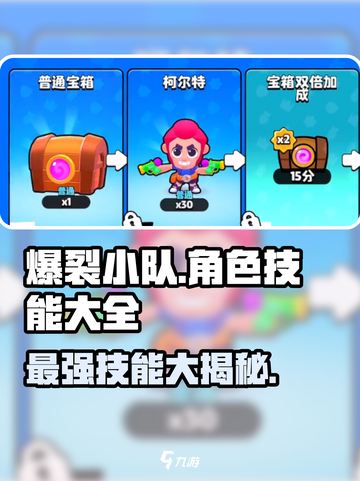 爆裂小队🔥技能大全，热门角色一键掌握！截图1