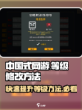 中国式网游😎等级修改方法大揭秘！GameManager