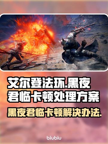 艾尔登法环黑夜君临卡顿？这一招搞定！💥🎮截图1