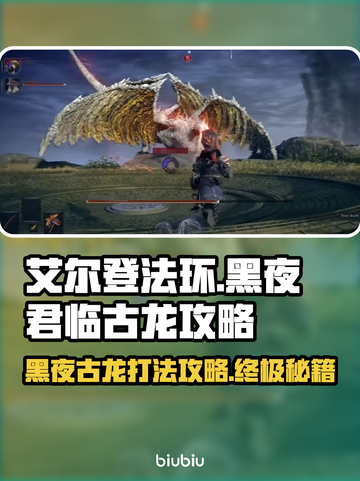 艾尔登法环：黑夜君临古龙打法攻略✨🐉截图1