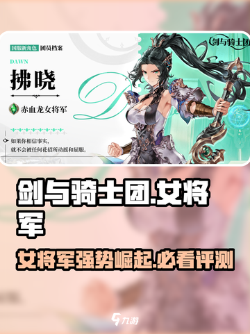 剑与骑士团女将军🔥超强玩法技巧分享！截图1