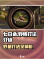 七日世界野猪怎么打介绍