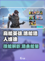 高能英雄🔥嗜能猎人维德技能全面解析🎉