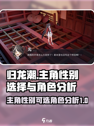 归龙潮🔥主角性别可选？角色分析大揭秘！截图1