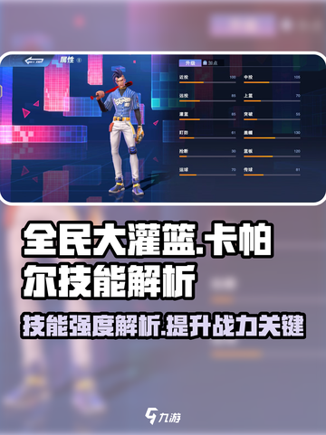 全民大灌篮🔥卡帕尔技能强度解析来啦！截图1