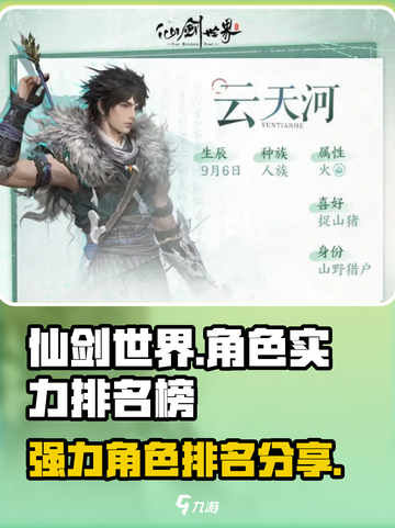 仙剑世界实力排名榜分享介绍截图1