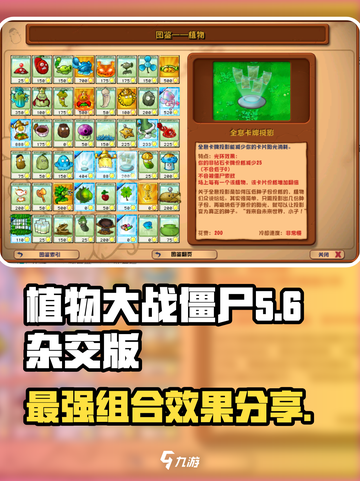 植物大战僵尸：投影脑子组合🔥超强效果分享！游戏技巧大公开🎉截图1