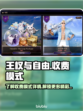 王权与自由💸：收费模式大揭秘！💎