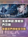 龙息神寂🔥技能培养秘籍，快速提升战力！