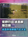 荒野起源状态攻略介绍