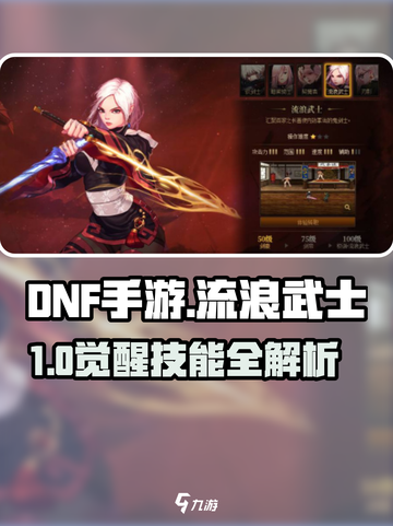DNF手游流浪武士爆🔥攻略✨截图1