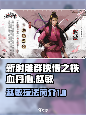 新射雕群侠传之铁血丹心赵敏怎么样介绍截图1