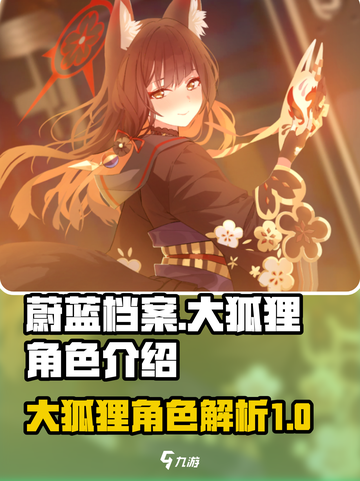蔚蓝档案：大狐狸🔥角色全面揭秘！🎮截图1