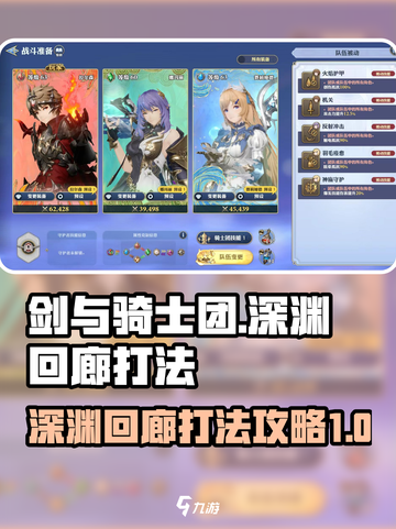 剑与骑士团深渊回廊怎么打介绍截图1