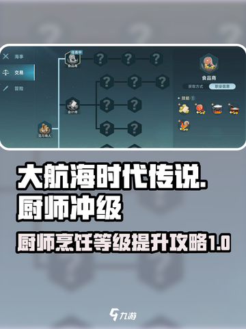 大航海时代传说🍳厨师快速升级秘籍🔥截图1