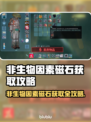 🧲非生物因素磁石速拿攻略！游戏副本大揭秘✨