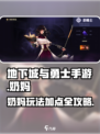 地下城与勇士手游：奶妈加点全攻略🔥玩转奶妈就靠它！
