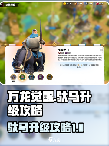 万龙觉醒驮马怎么升级介绍截图1
