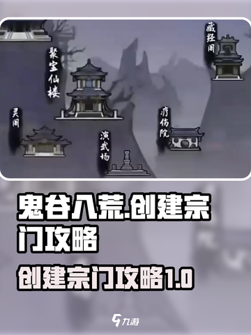 鬼谷八荒🔥创建宗门秘籍，手游玩家必看！截图1