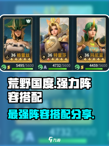 荒野国度T0阵容有哪些介绍截图1