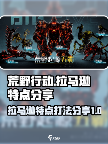 荒野起源拉马逊的特点分享介绍截图1