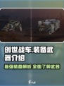 创世战车装备讲解介绍