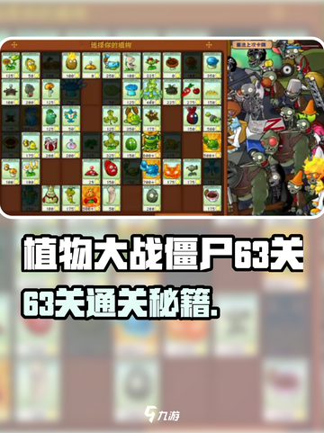 🔥植物大战僵尸杂交版63关通关秘籍！💥截图1