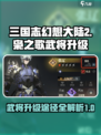 三国志幻想大陆2🔥武将升级攻略秘籍✨