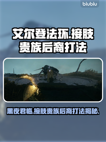 艾尔登法环🔥黑夜君临接肢贵族后裔打法揭秘✨截图1