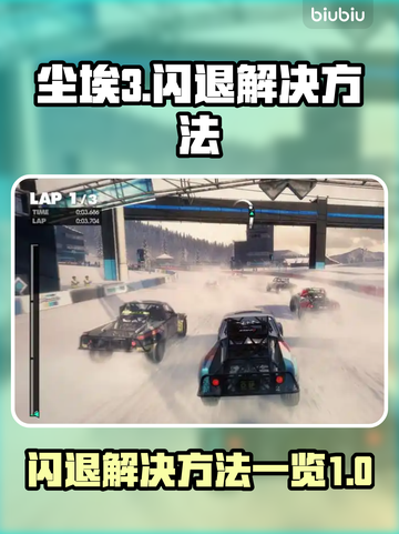 尘埃3💥闪退解决方法大全，玩家必看！截图1