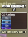 CSGO2段位机制大揭秘🔥冲分必看！