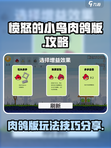 愤怒的小鸟肉鸽版🔥玩法攻略分享🎉截图1