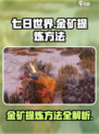 七日世界金矿怎么提炼出来的介绍