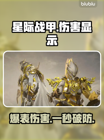《星际战甲》伤害炸屏设置🔥截图1