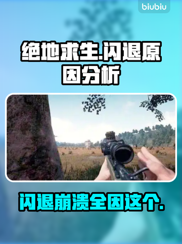 绝地求生闪退崩溃？这一招搞定！💥游戏流畅必备🔥截图1