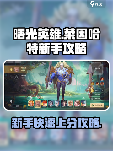 曙光英雄莱因哈特新手攻略介绍截图1