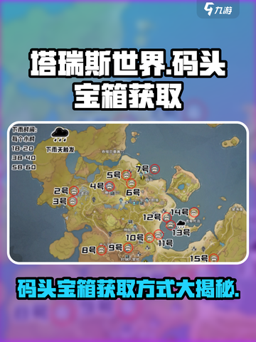 塔瑞斯世界码头宝箱获取方式大揭秘！💎快人一步轻松拿！截图1