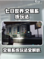 七日世界交易系统怎么样介绍