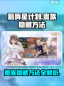 唱舞星计划贵族怎么隐藏介绍
