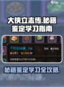 大侠立志传秘籍鉴定怎么玩介绍