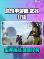 腐蚀手游版有枪吗介绍
